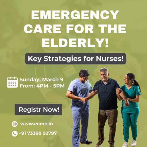 Emergency Care for the Elderly: Key Strategies for Nurses